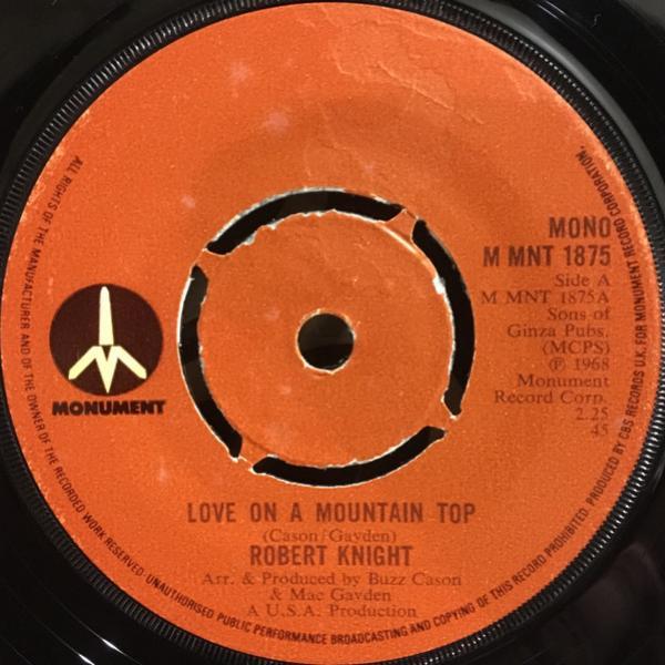 Robert Knight - Love On A Mountain Top