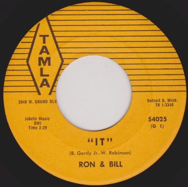Ron & Bill - It / Don't Say Bye-Bye