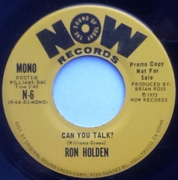 Ron Holden - Can You Talk?
