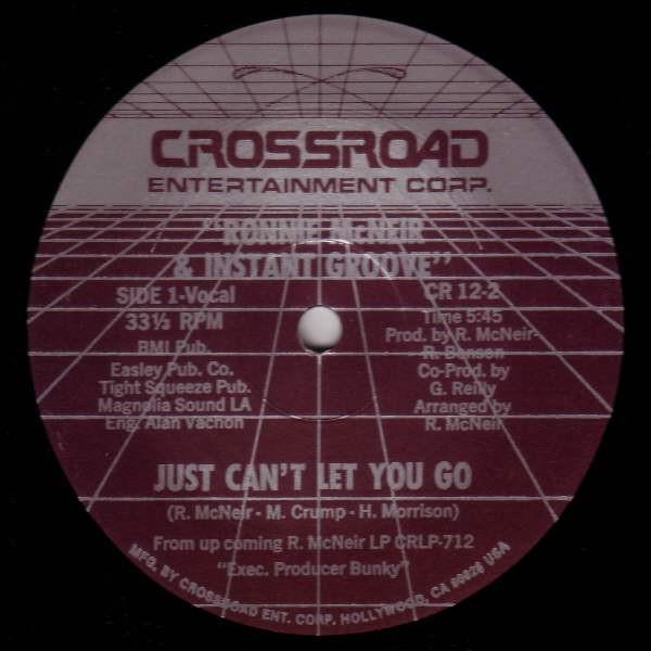 Ronnie McNeir - Just Can't Let You Go
