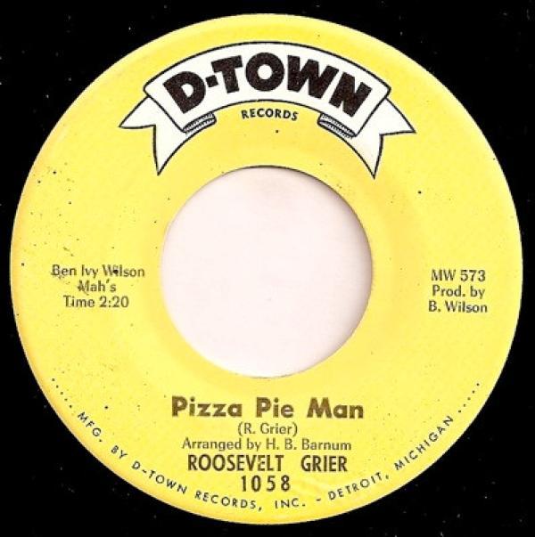 Roosevelt Grier - Pizza Pie Man / Welcome To The Club
