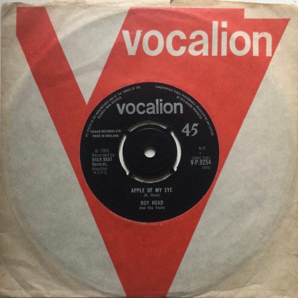 Roy Head - Apple Of My Eye / I Pass The Day