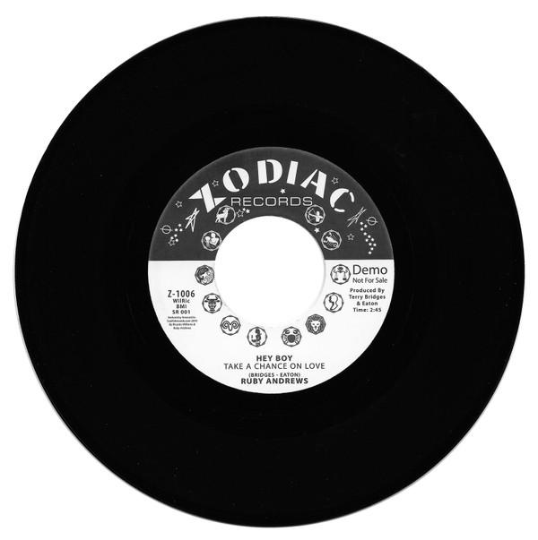 Ruby Andrews - Hey Boy Take A Chance On Love / Just Loving You