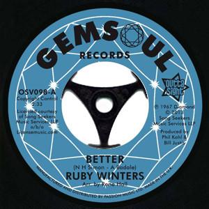 Ruby Winters - Better / In The Middle Of A Heartache