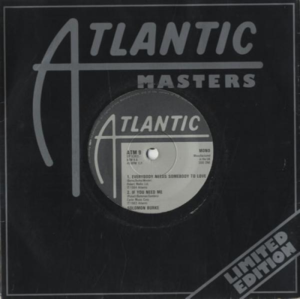 Rufus Thomas, Solomon Burke - Everybody Needs Somebody To Love / If You Need Me / Walking The Dog / Jump Back