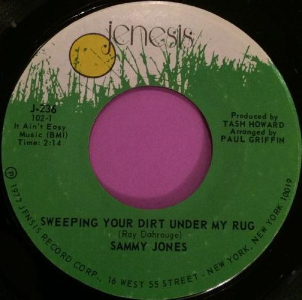 Sammy Jones (2) - Sweeping Your Dirt Under My Rug