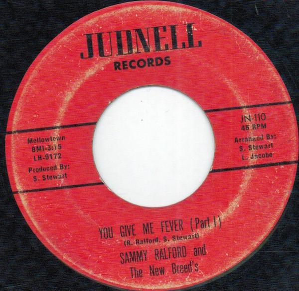 Sammy Relford, The New Breed's - You Give Me Fever