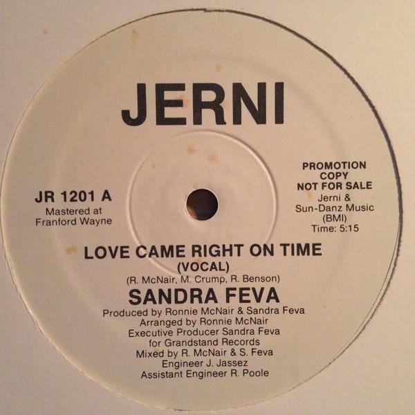 Sandra Feva - Love Came Right On Time