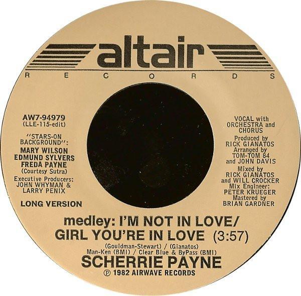Scherrie Payne - Medley: I'm Not In Love / Girl, You're In Love