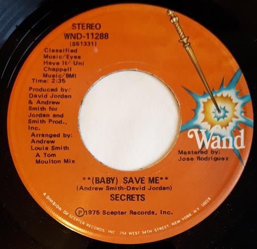 Secrets (3) - (Baby) Save Me