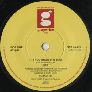 Sex  - It's You (Baby It's You) / It's You (Baby It's You) (Extended Version)