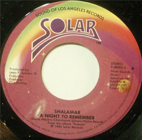 Shalamar - A Night To Remember