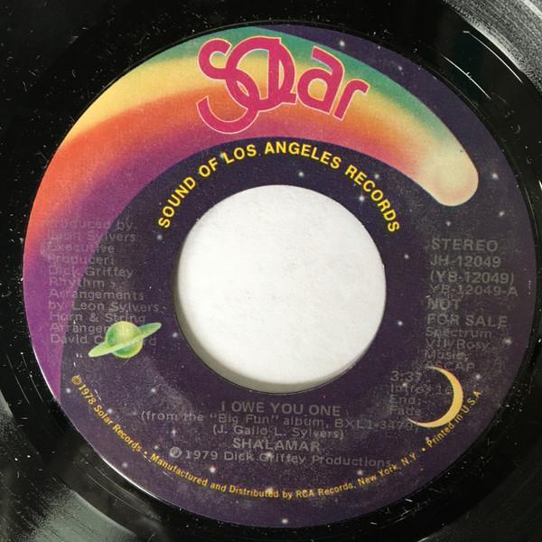Shalamar - I Owe You One