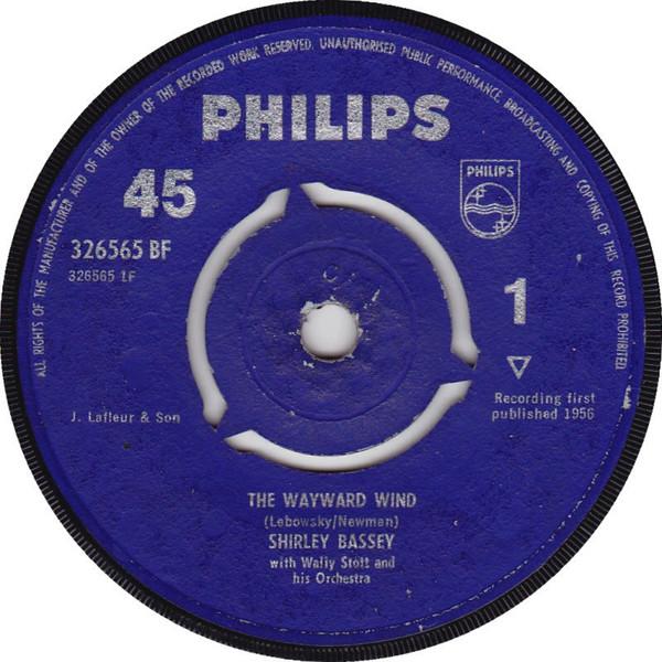 Shirley Bassey - The Wayward Wind / Puh-Leeze! Mister Brown (Mister Jones, Mister Smith)