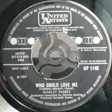 Shirley Bassey - Who Could Love Me