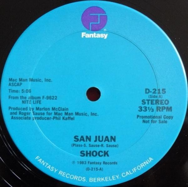 Shock  - San Juan / Crank It Up