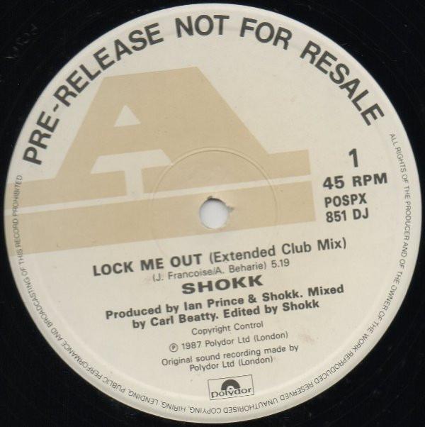 Shokk - Lock Me Out
