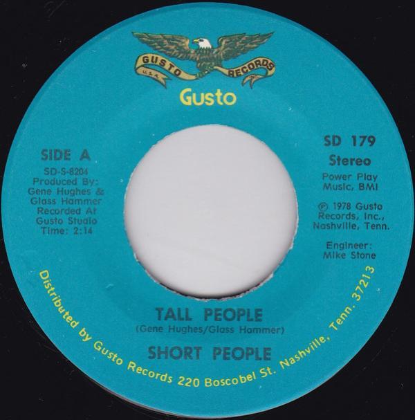 Short People - Tall People / Why'd You Put It To Me Baby