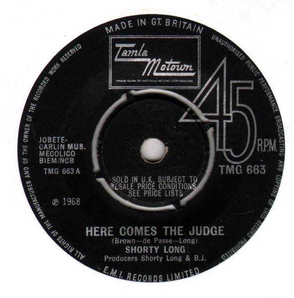 Shorty Long (2) - Here Comes The Judge