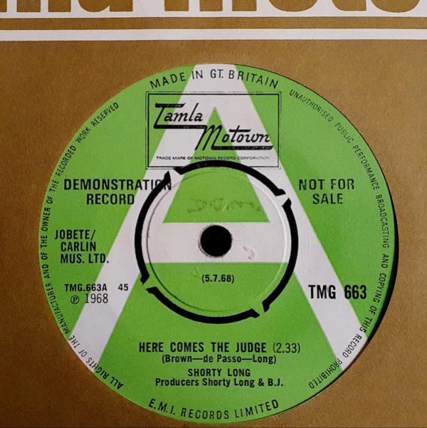 Shorty Long (2) - Here Comes The Judge
