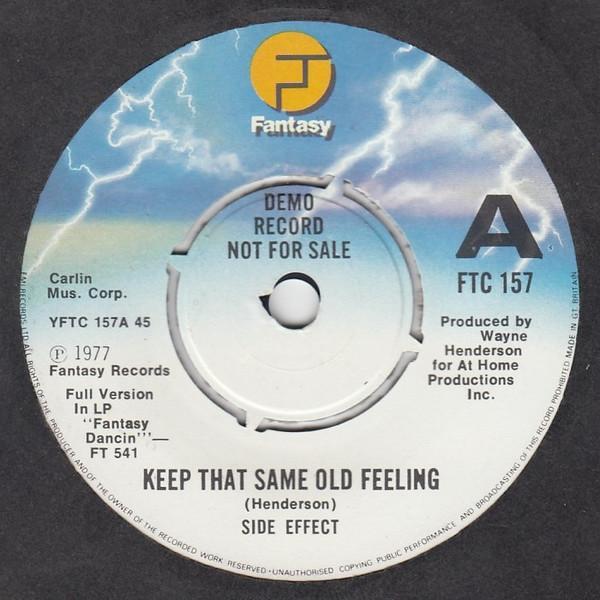 Side Effect - Keep That Same Old Feeling