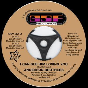 Skull Snaps, Anderson Brothers (2) - I Can See Him Loving You / It's A New Day