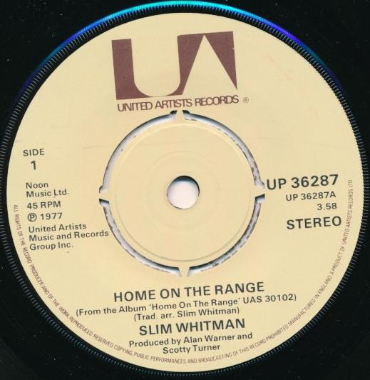 Slim Whitman - Home On The Range