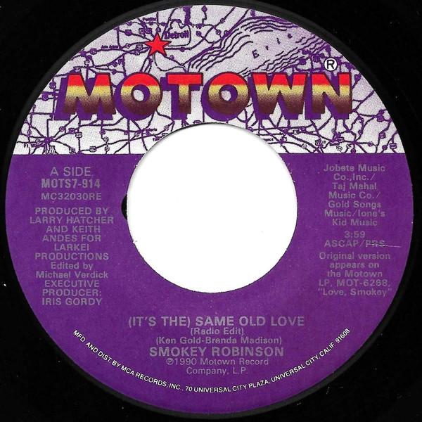 Smokey Robinson - (It's The) Same Old Love