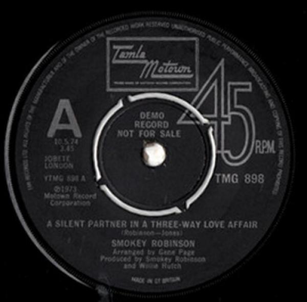 Smokey Robinson - A Silent Partner In A Three-Way Love Affair