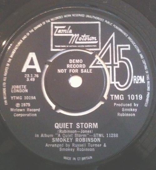 Smokey Robinson - Quiet Storm