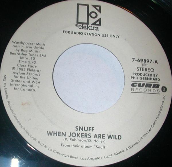 Snuff  - When Jokers Are Wild