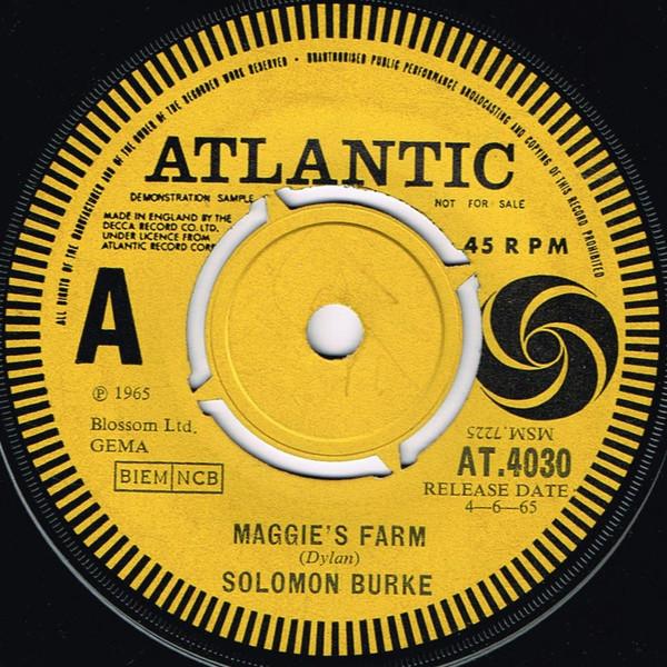 Solomon Burke - Maggie's Farm