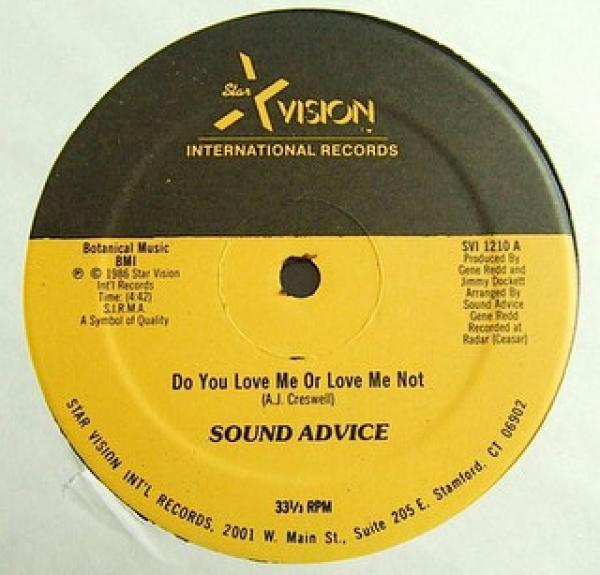 Sound Advice  - Do You Love Me Or Love Me Not