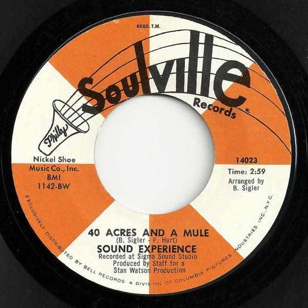 Sound Experience (2) - 40 Acres And A Mule
