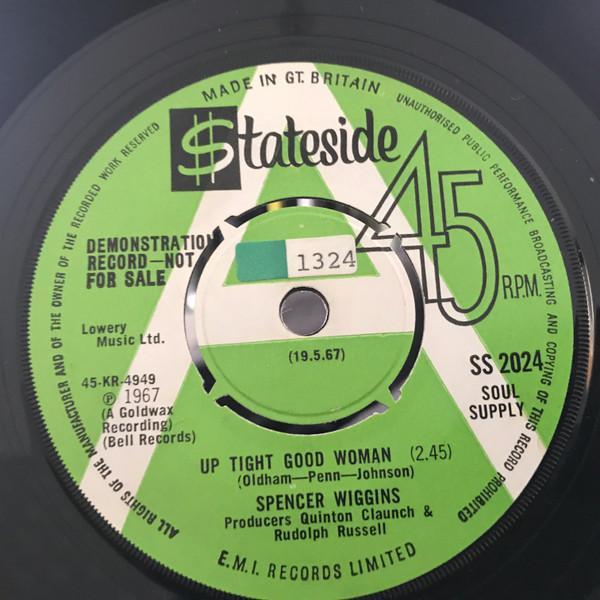 Spencer Wiggins - Up Tight Good Woman