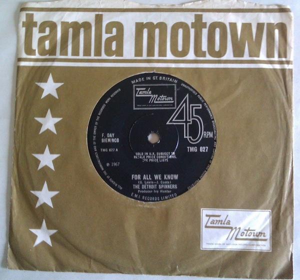 Spinners - For All We Know / I'll Always Love You