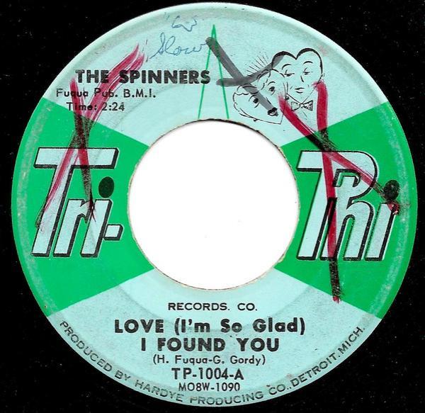 Spinners - Love (I'm So Glad) I Found You  / Sudbuster