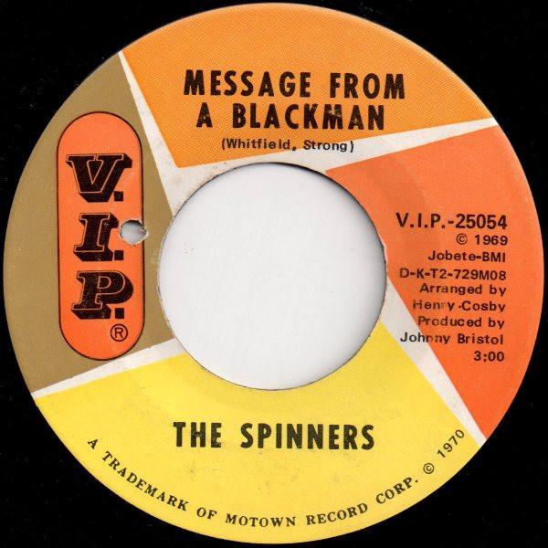 Spinners - Message From A Blackman