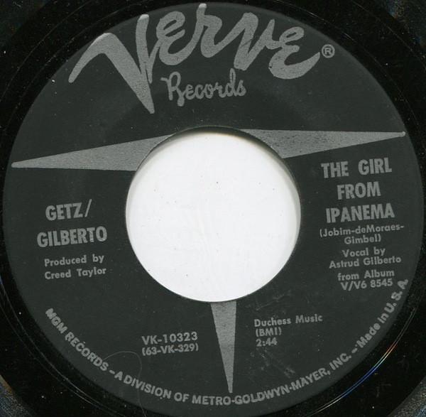 Stan Getz, João Gilberto - The Girl From Ipanema