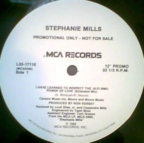 Stephanie Mills - I Have Learned To Respect The Power Of Love