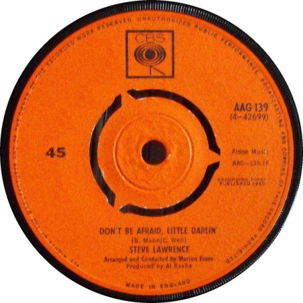 Steve Lawrence (2) - Don’t Be Afraid, Little Darlin’