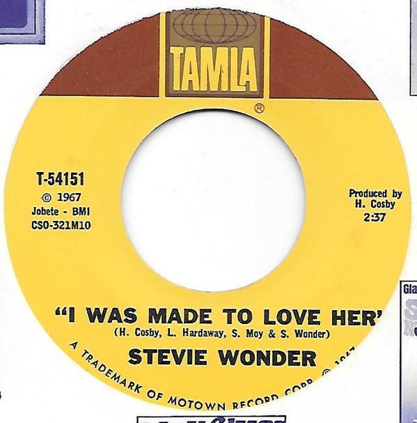 Stevie Wonder - I Was Made To Love Her / Hold Me