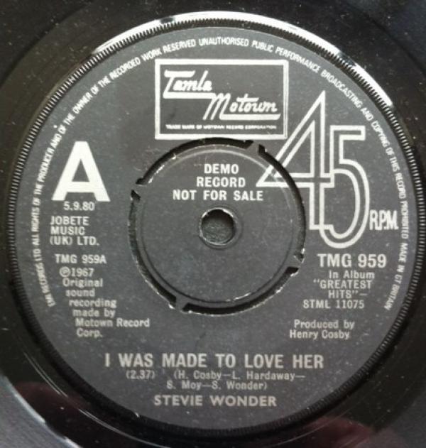 Stevie Wonder - I Was Made To Love Her / Never Had A Dream Come True