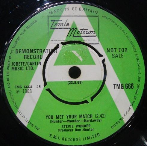 Stevie Wonder - You Met Your Match