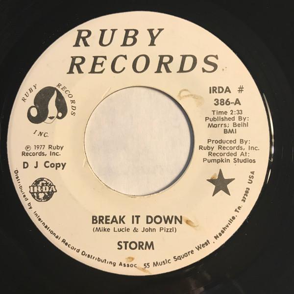 Storm  - Break It Down