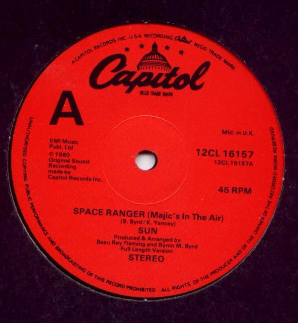 Sun  - Space Ranger (Majic's In The Air)