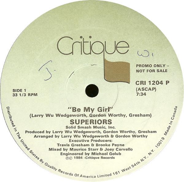Superiors - Be My Girl