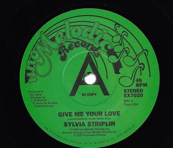 Sylvia Striplin - Give Me Your Love