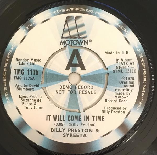 Syreeta, Billy Preston - It Will Come In Time