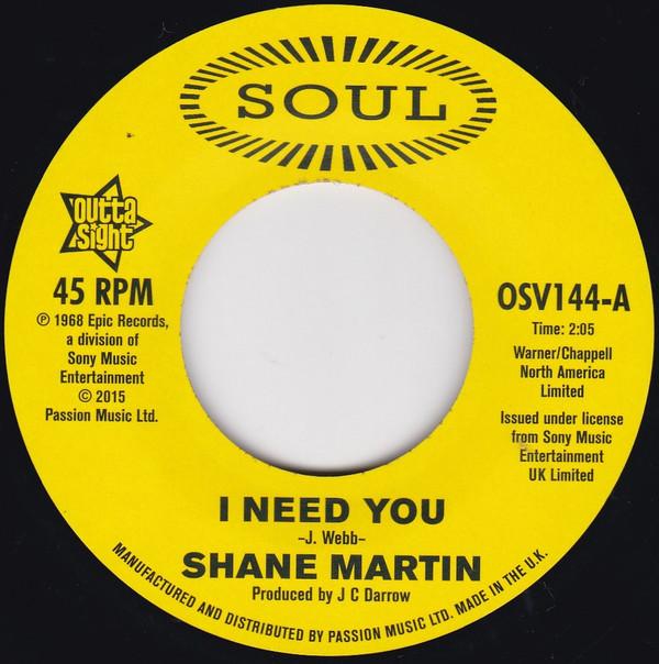Taj Mahal, Shane Martin (2) - I Need You / A Lot Of Love